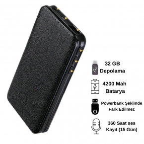 Powerbank Ses Kay�t Cihaz�